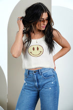Load image into Gallery viewer, All Smiles Here Crop Tank