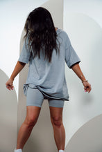 Load image into Gallery viewer, Just Chillin Biker Set (Light Gray)