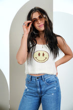 Load image into Gallery viewer, All Smiles Here Crop Tank