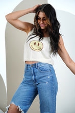 Load image into Gallery viewer, All Smiles Here Crop Tank