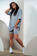 Load image into Gallery viewer, Just Chillin Biker Set (Light Gray)