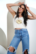 Load image into Gallery viewer, All Smiles Here Crop Tank