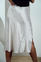 Load image into Gallery viewer, Champagne Problems Satin Skirt
