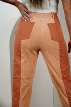 Load image into Gallery viewer, Orange Creamsicle Color Block Pants