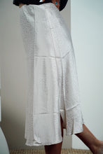 Load image into Gallery viewer, Champagne Problems Satin Skirt