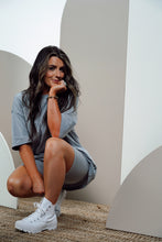 Load image into Gallery viewer, Just Chillin Biker Set (Light Gray)