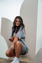 Load image into Gallery viewer, Just Chillin Biker Set (Light Gray)