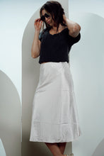 Load image into Gallery viewer, Champagne Problems Satin Skirt