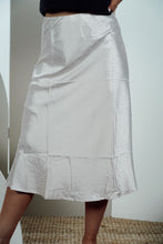 Load image into Gallery viewer, Champagne Problems Satin Skirt