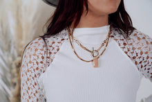 Load image into Gallery viewer, Pretty in Pink Layered Necklace
