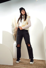 Load image into Gallery viewer, Onyx Straight Leg Flying Monkey Jeans
