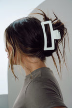 Load image into Gallery viewer, White Oversized Hair Claw
