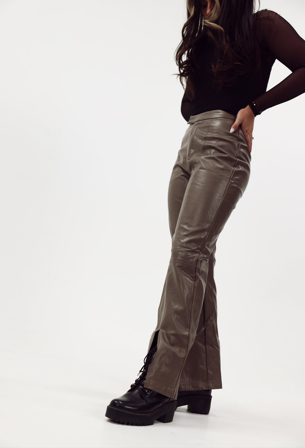 City Girl Leather Pants