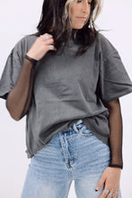 Load image into Gallery viewer, Basic Oversized Tee (faded black)
